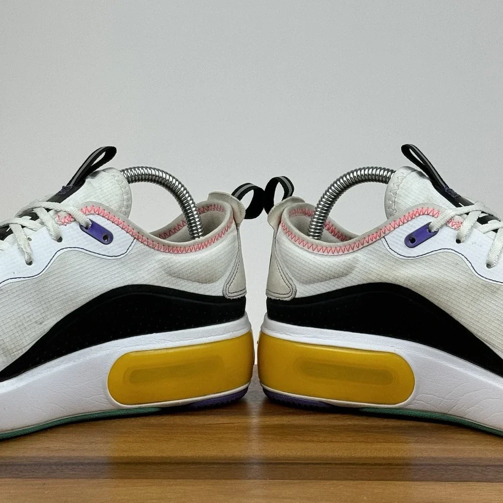 Womens Nike Air Max Dia White University‎ Gold Casual Sneakers Shoes Size 9 M